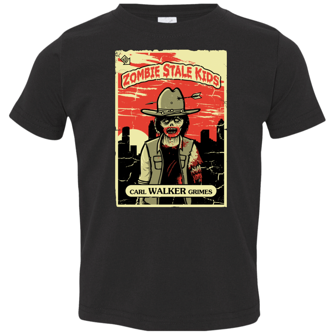 T-Shirts Black / 2T Zombie Stale Kids Toddler Premium T-Shirt