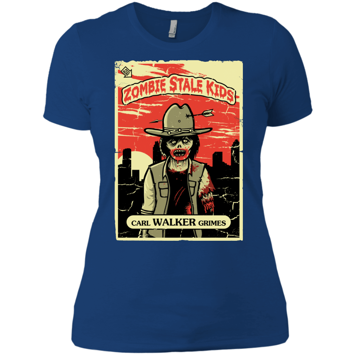 T-Shirts Royal / X-Small Zombie Stale Kids Women's Premium T-Shirt