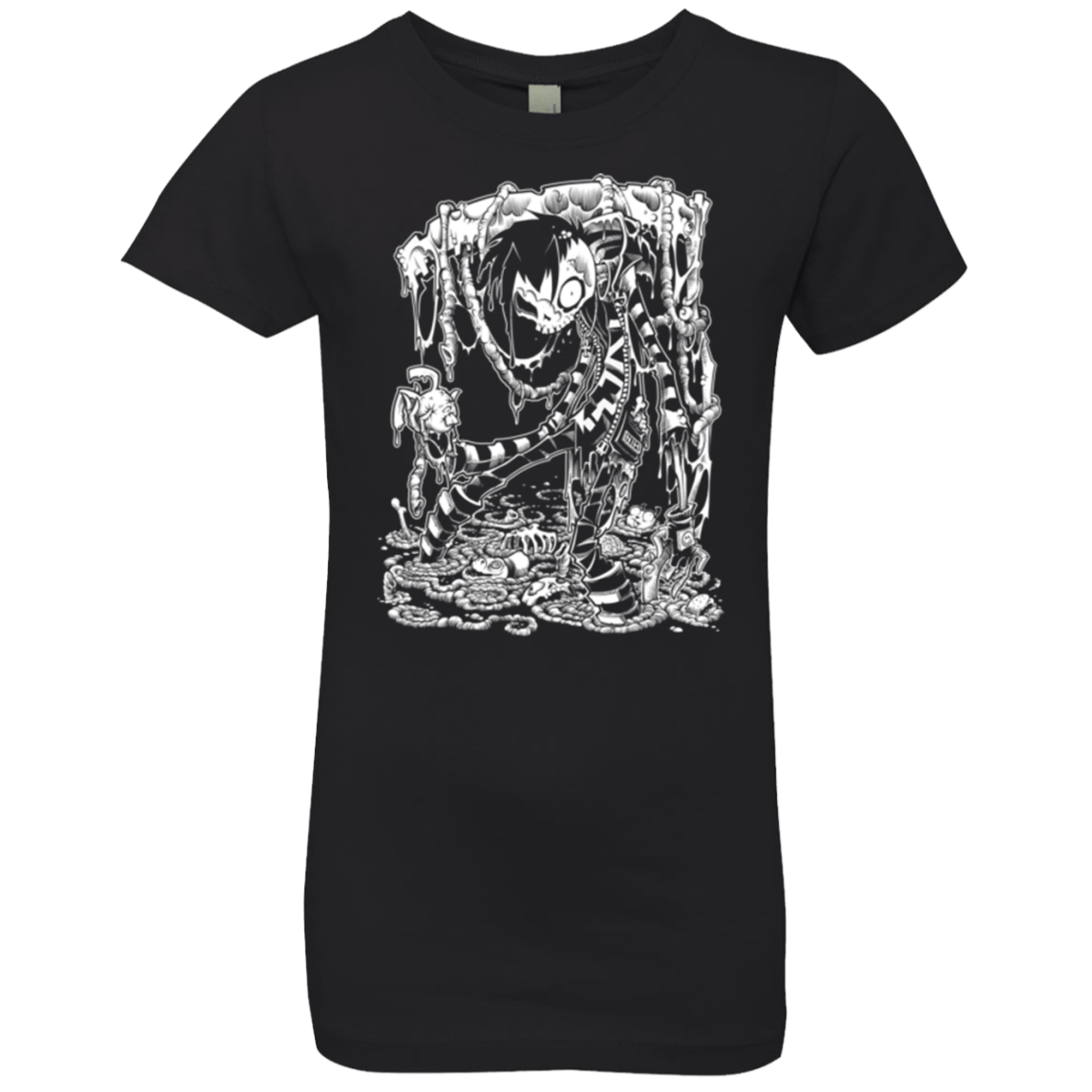 T-Shirts Black / YXS Zombnny Girls Premium T-Shirt