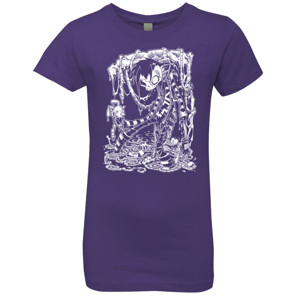 T-Shirts Purple Rush / YXS Zombnny Girls Premium T-Shirt