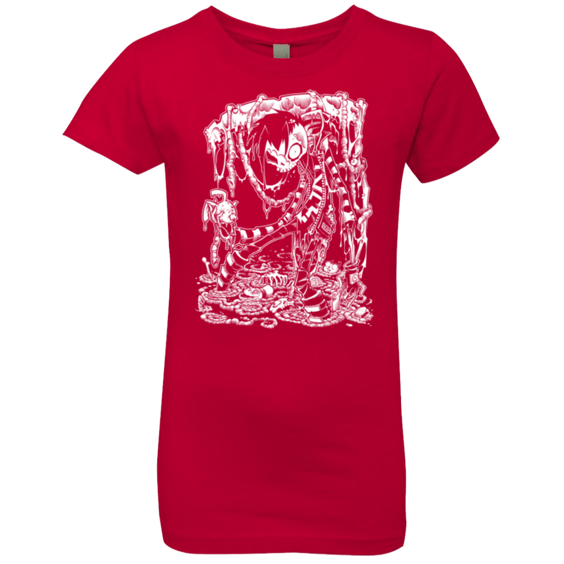 T-Shirts Red / YXS Zombnny Girls Premium T-Shirt