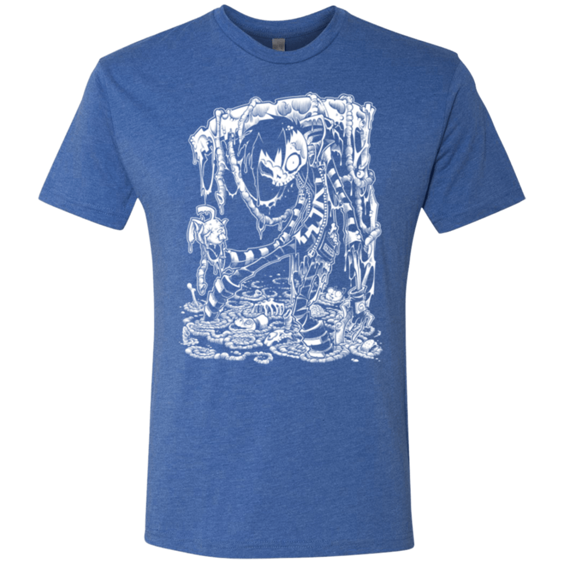 T-Shirts Vintage Royal / Small Zombnny Men's Triblend T-Shirt