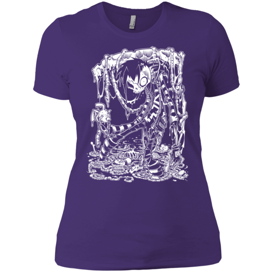 T-Shirts Purple / X-Small Zombnny Women's Premium T-Shirt