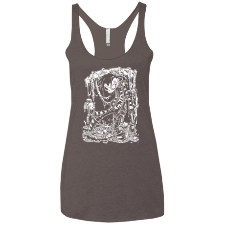 T-Shirts Macchiato / X-Small Zombnny Women's Triblend Racerback Tank