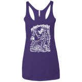 T-Shirts Purple / X-Small Zombnny Women's Triblend Racerback Tank