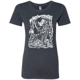 T-Shirts Vintage Navy / Small Zombnny Women's Triblend T-Shirt