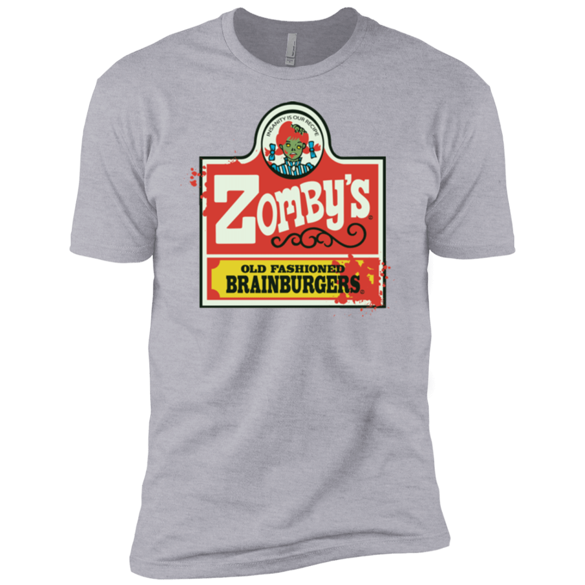 T-Shirts Heather Grey / YXS zombys Boys Premium T-Shirt