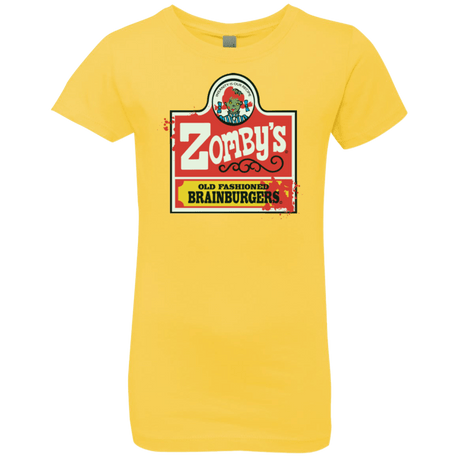 T-Shirts Vibrant Yellow / YXS zombys Girls Premium T-Shirt