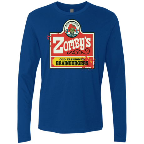 T-Shirts Royal / Small zombys Men's Premium Long Sleeve