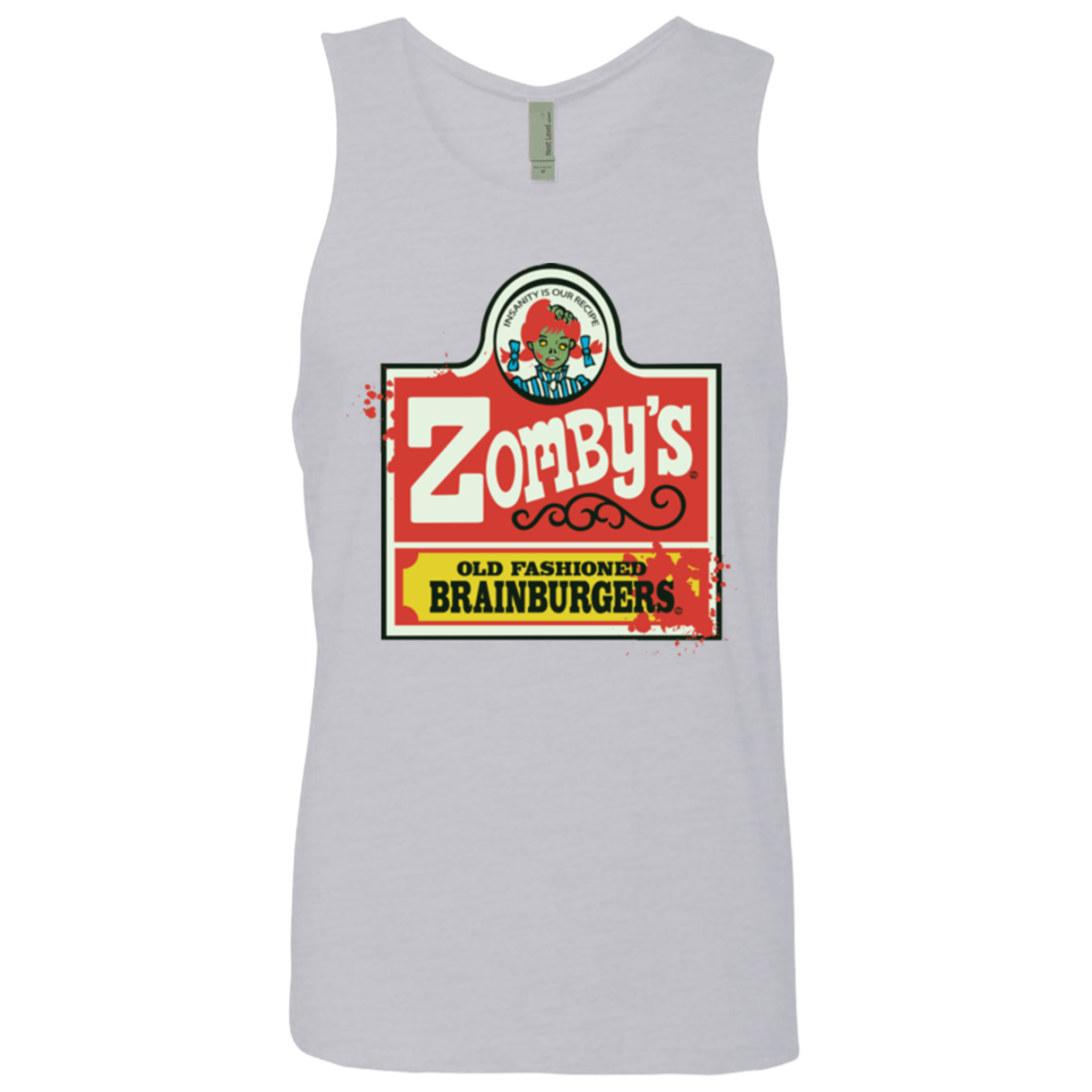 T-Shirts Heather Grey / Small zombys Men's Premium Tank Top
