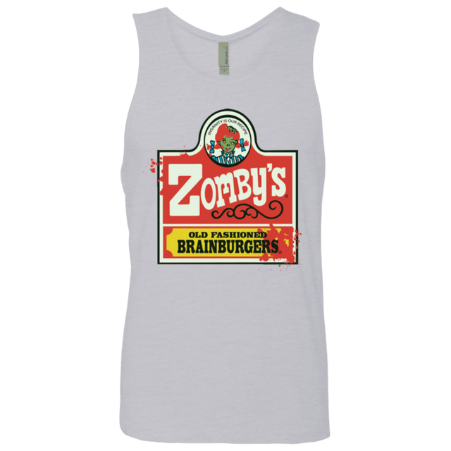 T-Shirts Heather Grey / Small zombys Men's Premium Tank Top
