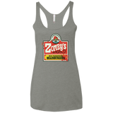 T-Shirts Venetian Grey / X-Small zombys Women's Triblend Racerback Tank