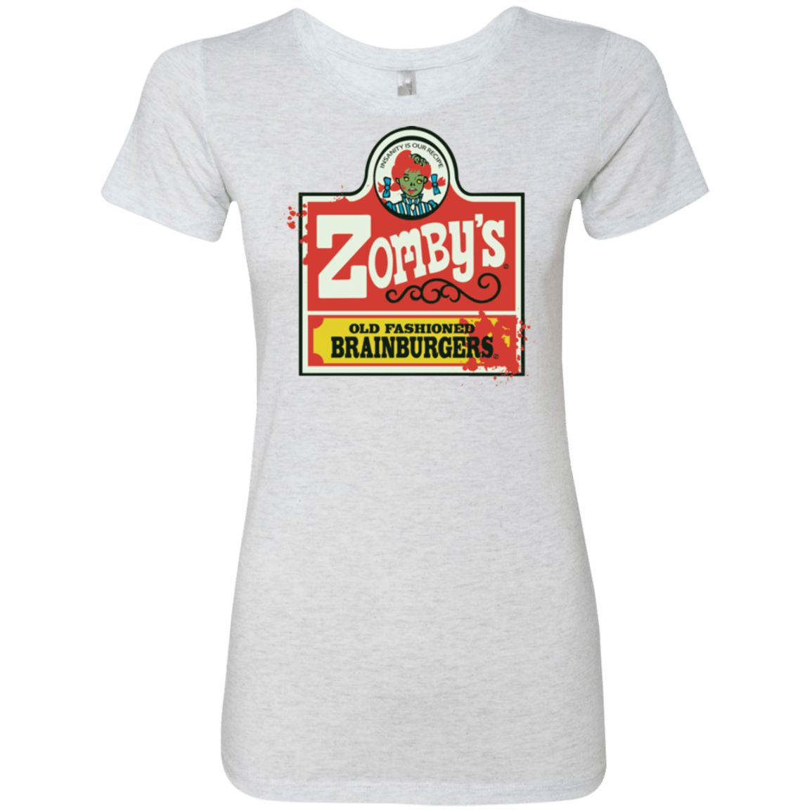 T-Shirts Heather White / Small zombys Women's Triblend T-Shirt