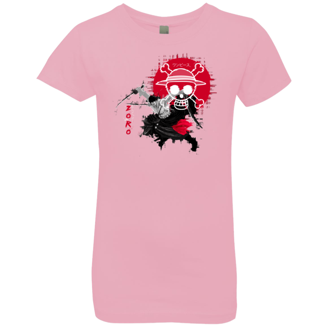 T-Shirts Light Pink / YXS Zoro Girls Premium T-Shirt