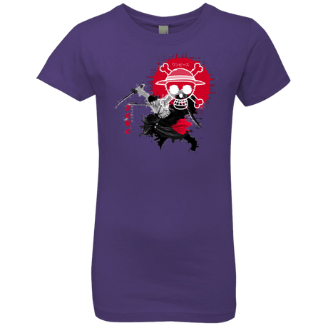T-Shirts Purple Rush / YXS Zoro Girls Premium T-Shirt