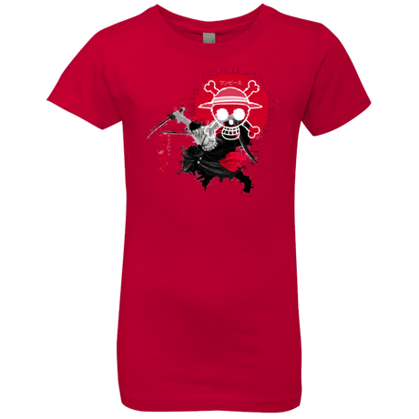 T-Shirts Red / YXS Zoro Girls Premium T-Shirt
