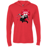 T-Shirts Vintage Red / X-Small Zoro Triblend Long Sleeve Hoodie Tee