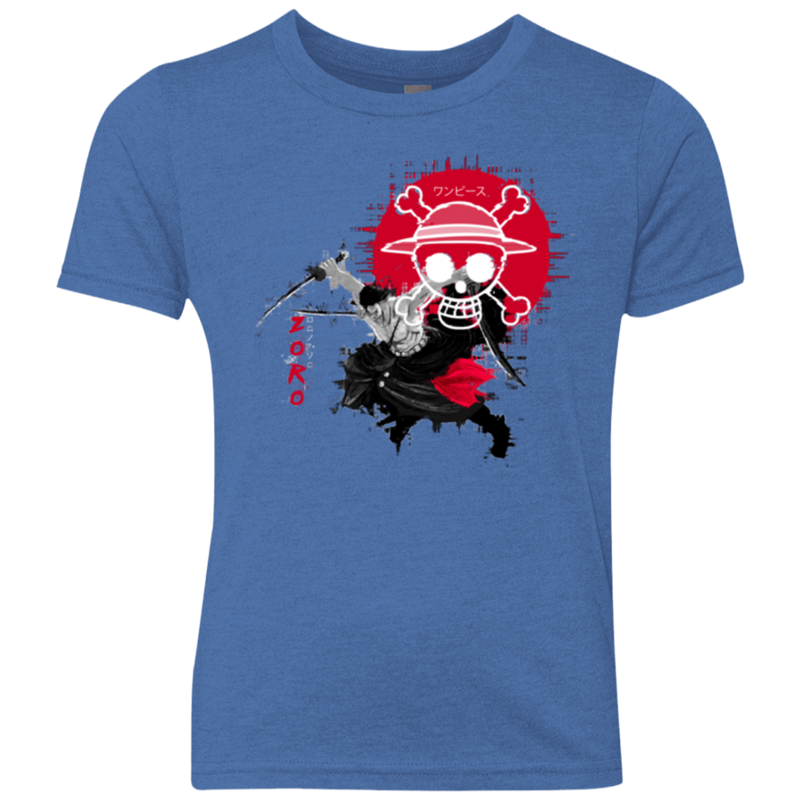 T-Shirts Vintage Royal / YXS Zoro Youth Triblend T-Shirt