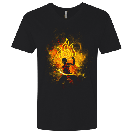 T-Shirts Black / X-Small Zuko Art Men's Premium V-Neck