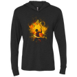 T-Shirts Vintage Black / X-Small Zuko Art Triblend Long Sleeve Hoodie Tee