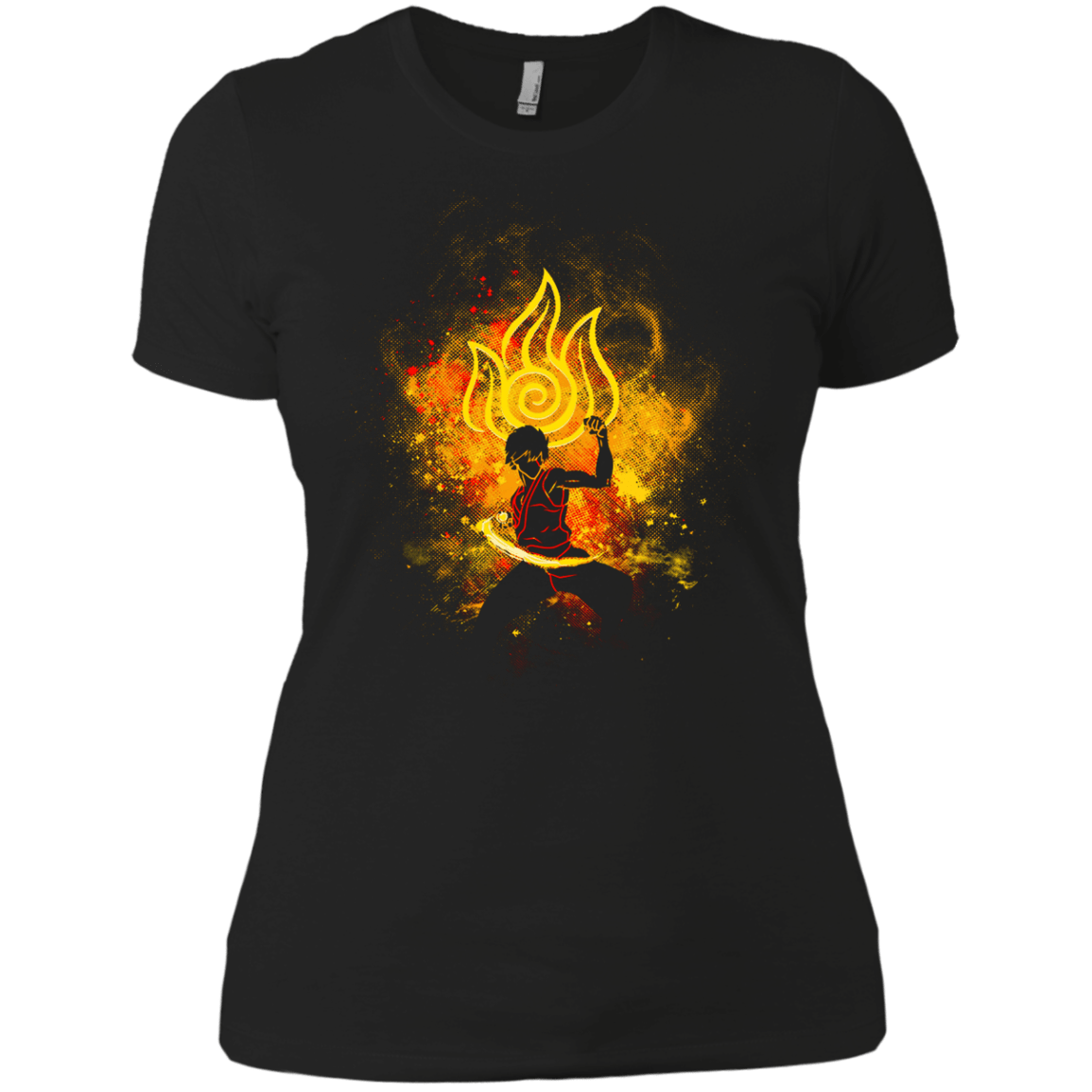 T-Shirts Black / X-Small Zuko Art Women's Premium T-Shirt