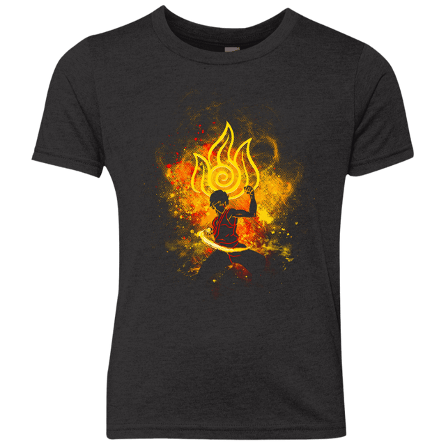 T-Shirts Vintage Black / YXS Zuko Art Youth Triblend T-Shirt