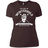 Womens_Premium T-Shirts Dark Chocolate / X-Small College of Winterhold Women's Premium T-Shirt