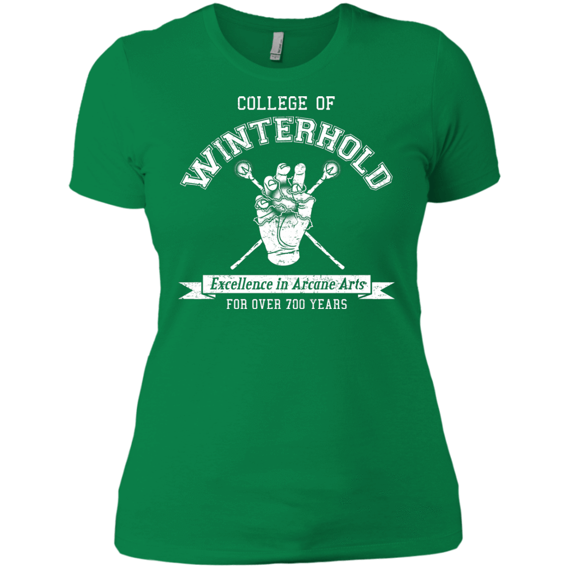 Womens_Premium T-Shirts Kelly Green / X-Small College of Winterhold Women's Premium T-Shirt