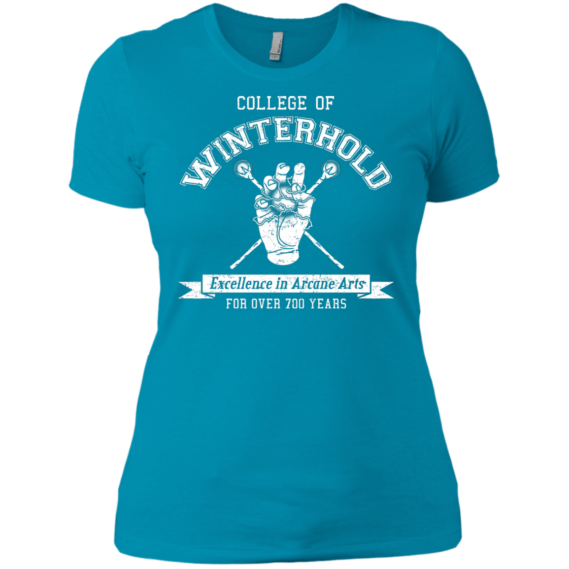Womens_Premium T-Shirts Turquoise / X-Small College of Winterhold Women's Premium T-Shirt