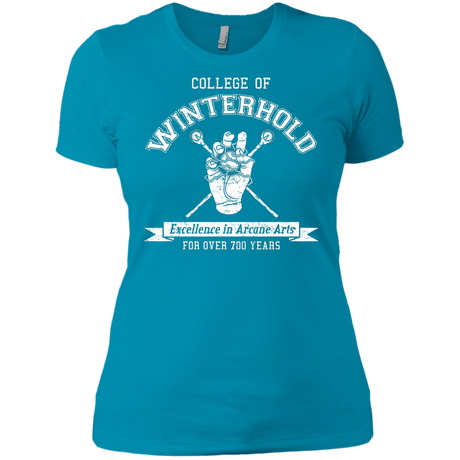 Womens_Premium T-Shirts Turquoise / X-Small College of Winterhold Women's Premium T-Shirt