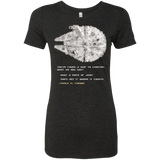 Womens_Triblend T-Shirts Vintage Black / Small 8-Bit Charter Women's Triblend T-Shirt