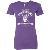 Womens_Triblend T-Shirts Purple Rush / Small College of Winterhold Women's Triblend T-Shirt