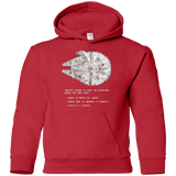 Youth_Hoodie Red / YS 8-Bit Charter Youth Hoodie