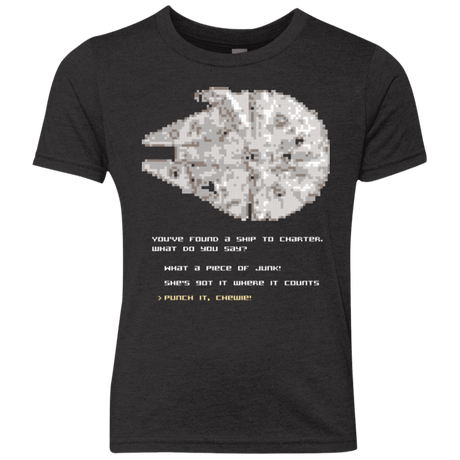 Youth_Triblend T-Shirts Vintage Black / YXS 8-Bit Charter Youth Triblend T-Shirt